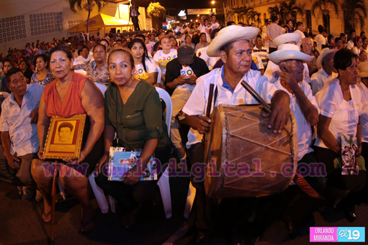 Concluye en Masaya intensa jornada en honor al Comandante Camilo y los m&aacute;rtires de Los Sabogales